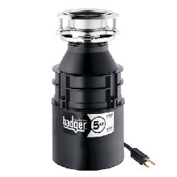 IN-SINK-ERATOR In-sink-erator BADGER-5XP W/cord Garbage Disposal 3/4 Hp