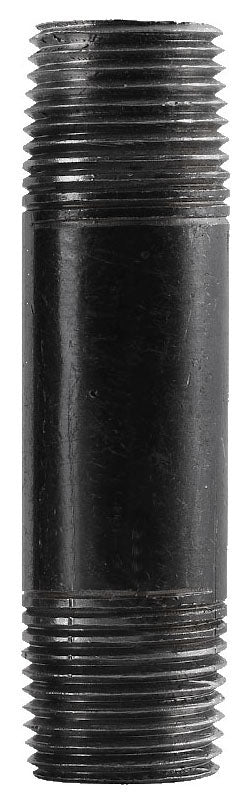 CODA RESOURCES Coda Resources 506829 Black Steel Nipple 1x2 Inch Sch 40