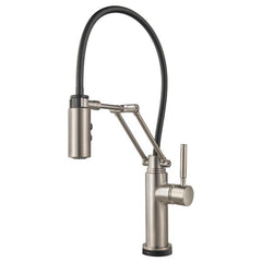 BRIZO Brizo 64221lf-ss Solna Articulating Kitchen Faucet