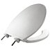 BEMIS Bemis 7650t-000 Elongated Toilet Seat White Commercial
