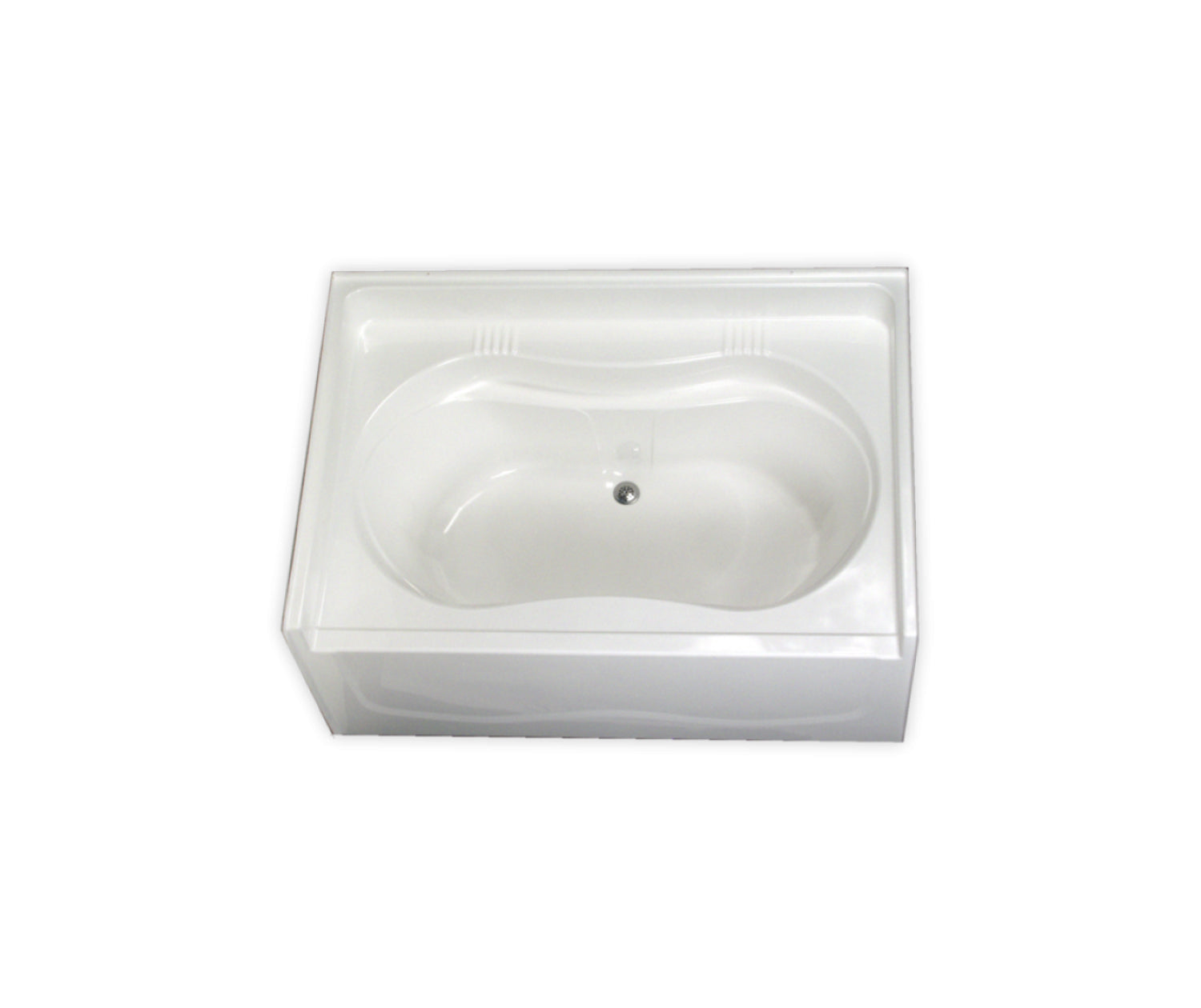 CLARION BATHWARE Clarion Bathware re3100x-wh Acrylx Alcove Bathtub 60x42
