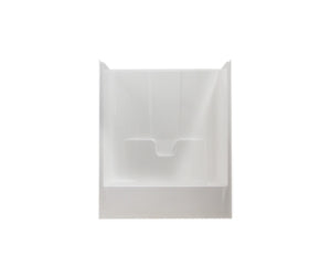 CLARION BATHWARE Clarion Bathware re7901r-wh Tub Shower 60x33x72 Alcove White