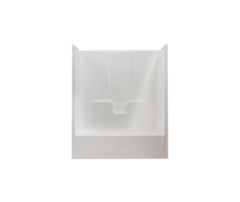 CLARION BATHWARE Clarion Bathware re7901r-wh Tub Shower 60x33x72 Alcove White