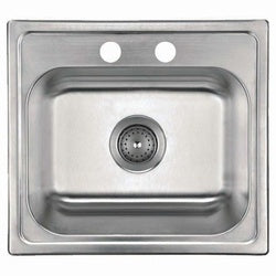 CMI Cmi 482-6121 Kitchen Sink Single Bowl Top-mount Stainless Steel