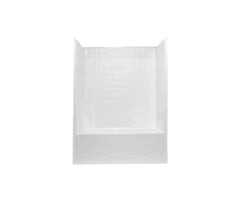 CLARION BATHWARE Clarion Bathware re8042lsdx-wh Alcove Tub Shower 60x42