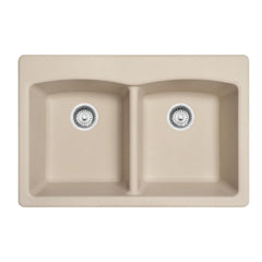 FRANKE Franke edch33229-1 Dual Mount Double Bowl Kitchen Sink