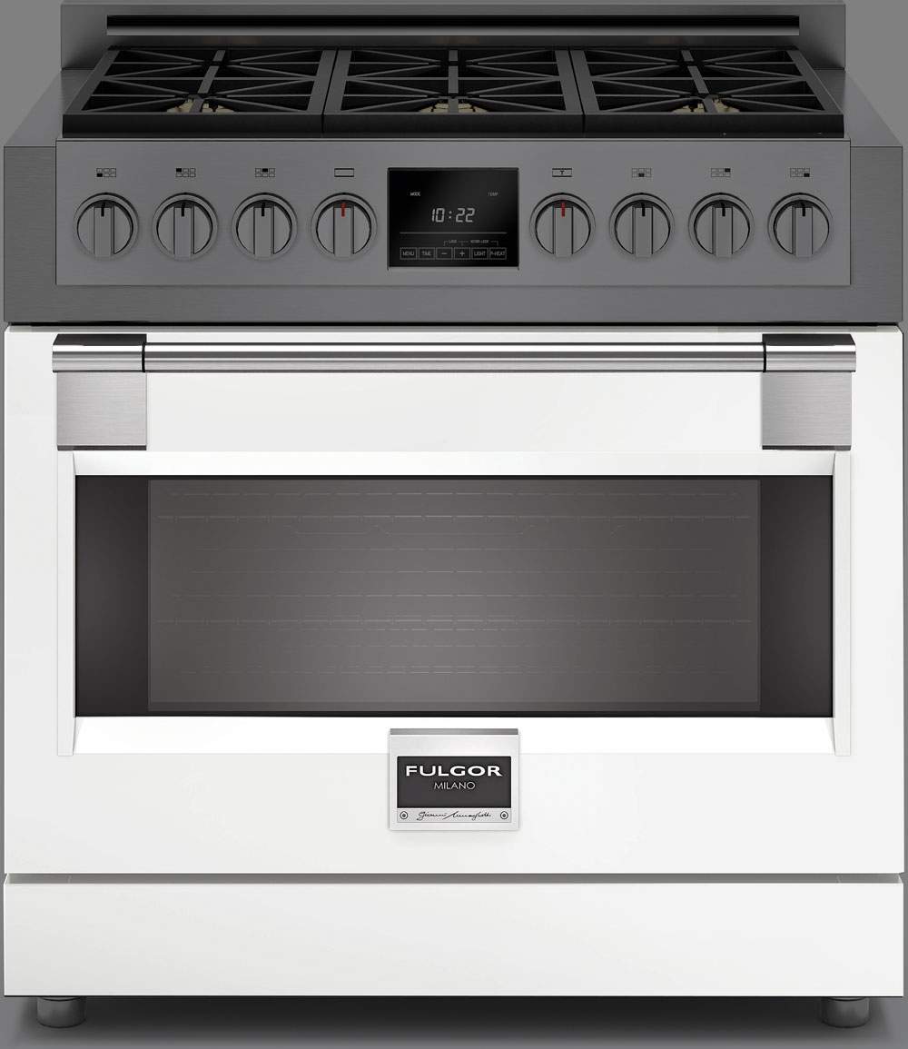 FULGOR MILANO Fulgor Milano pdrkit36wh Pro Range Door Color Kit White