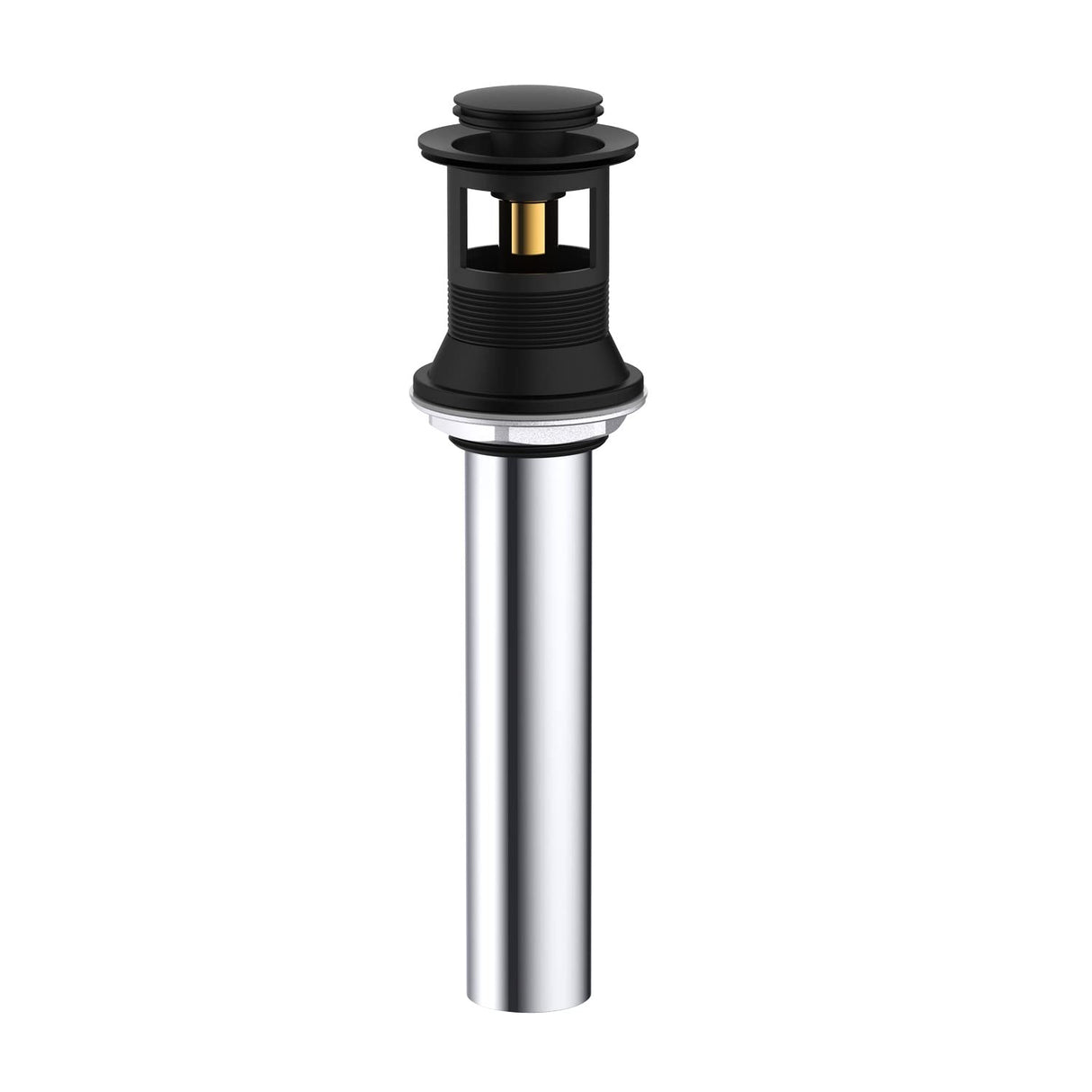 GERBER Gerber da505918bs Satin Black Touch-down Drain Assembly
