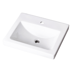 GERBER Gerber 12-892 Drop-in Rectangular Basin 22x17.75 in White