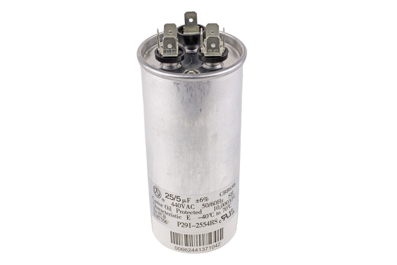 INTERNATIONAL COMFORT PRODUCTS Icp 1186413 Dual Run Capacitor 440V 25+10 Mfd Round