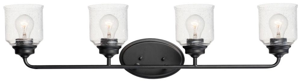 MAXIM Maxim 12264cdbk Acadia 4-light Bath Vanity Black