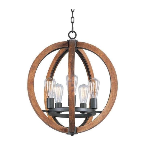 MAXIM Maxim 20917apar/bui Bodega Bay 5 Light Chandelier