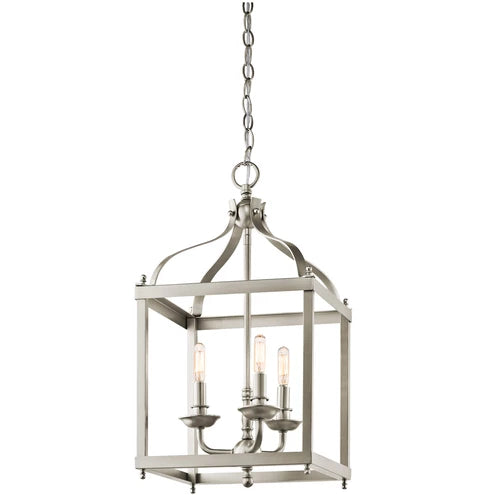 KICHLER Kichler 42566ni Larkin 3 Light Indoor Lantern Pendant