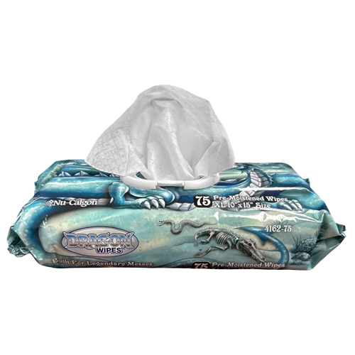NU-CALGON Nu-calgon 4162-75 Heavy-duty Cleaning Wipes 75 Count