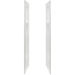 MUSTEE Mustee 700.2sw 2-piece Shower Side Wall Set 48x34 White