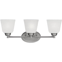 MILLENNI Millenni 3223-bpw 3-light Vanity Light 23in Brushed Pewter