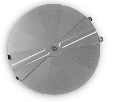 RECTORSEAL Rectorseal 804-12 Round Radial Damper 12 in Galvanized