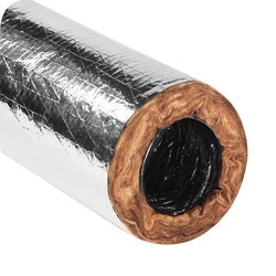 QUIETFLEX Quietflex 1440 Flexible Foil Air Duct 14 in 25 Ft R4.2