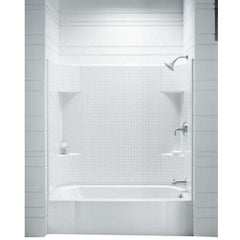 STERLING HVAC Sterling Hvac 71141126-0 Alcove Bathtub 60x30 Right Drain White
