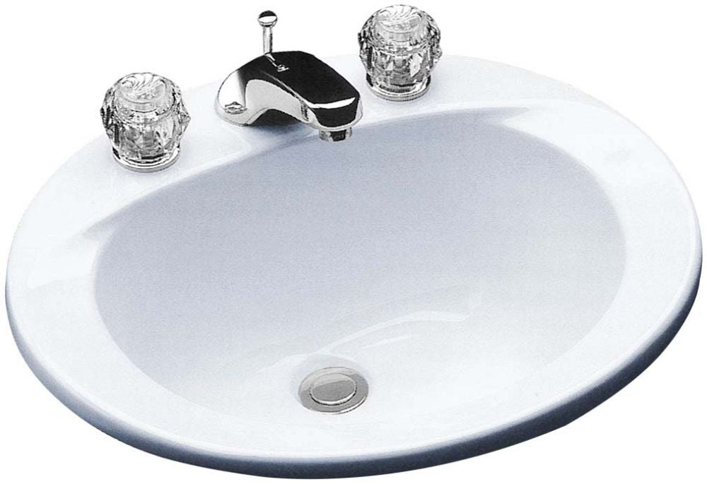 TOTO Toto Lt501.401 Drop-in Lavatory Oval Cotton