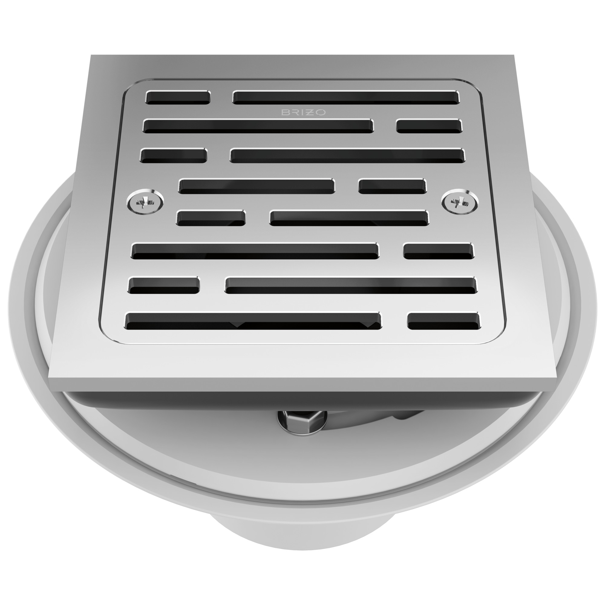BRIZO Brizo bt062415-pc Tile-in Square Shower Drain 4in