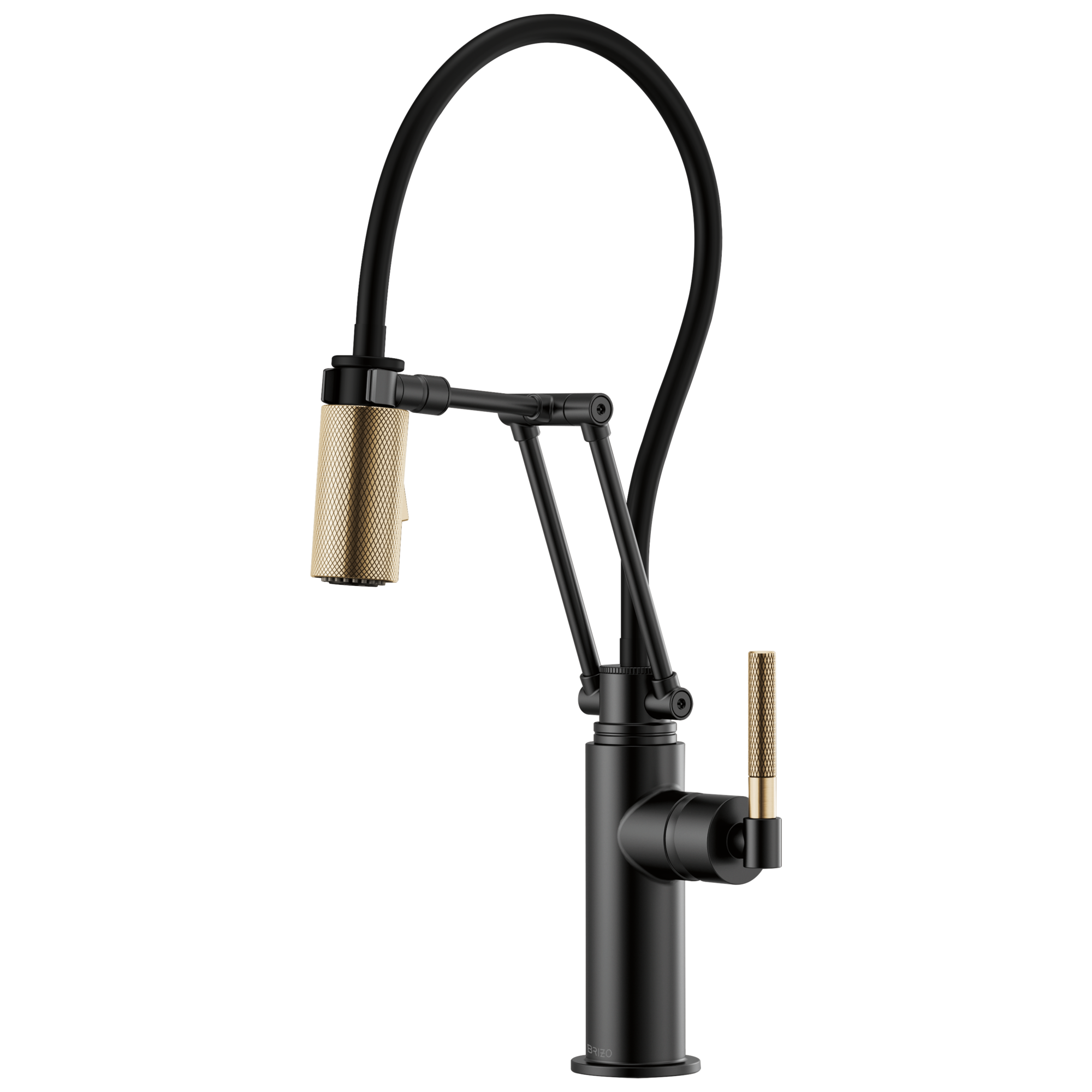BRIZO Brizo 63243lf-blgl Articulating Kitchen Faucet