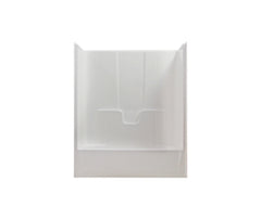 CLARION BATHWARE Clarion Bathware re7901rx-wh Tub Shower 60x33x74 White