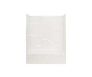 CLARION BATHWARE Clarion Bathware re7905l-wh One-piece Tub Shower 60x33x74