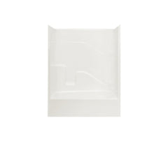 CLARION BATHWARE Clarion Bathware re7905l-wh One-piece Tub Shower 60x33x74