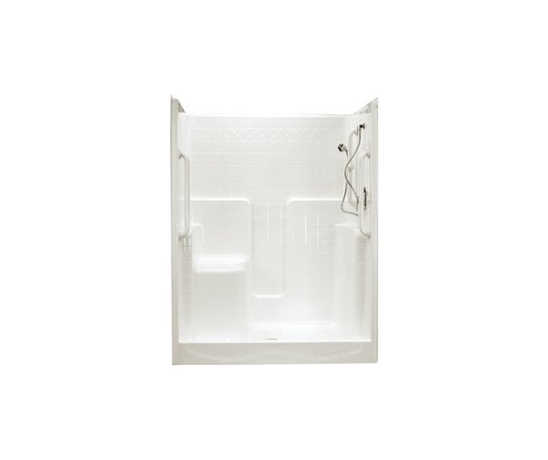 CLARION BATHWARE Clarion Bathware mp8848r/s 60x48 Alcove Shower White