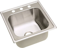 ELKAY Elkay dpc1202010mr2 Drop-in Stainless Steel Sink 20 in