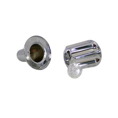 GERBER Gerber 98-787 Fluted Handle Threaded Canopy Cold Chrome