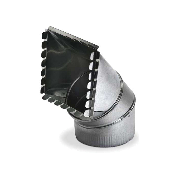 HCP Hcp 13661070 Square to Round Plenum Take-off 6.5x10x7 in