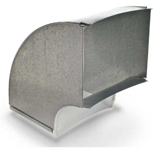 HCP Hcp 401488 Sheet Metal Duct Elbow 14x8 Inch 28 Gauge