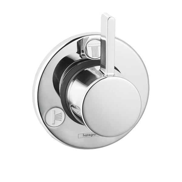 HANSGROHE Hansgrohe 4232000 Diverter Trim Polished Chrome S Trio Quattro