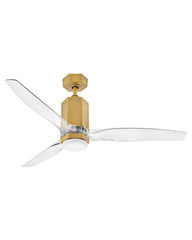 HINKLEY Hinkley 905852fhb-lddk 52 in Ceiling Fan Heritage Brass