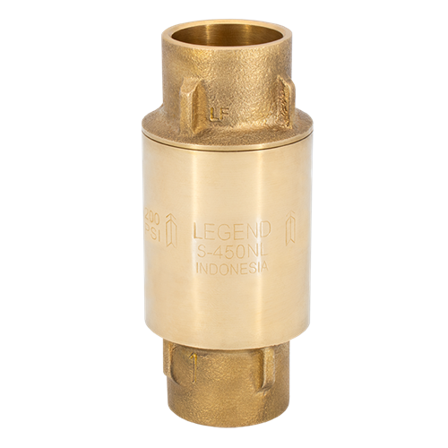 LEGEND VALVE Legend Valve 105-418nl Brass Inline Check Valve 2 in