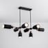 MAXIM Maxim 10628lvbk Pompeii 8 Light 50 Inch Linear Pendant