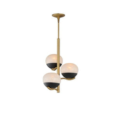 MAXIM Maxim 24643mrbknab 3-light Candelabra Foyer Pendant