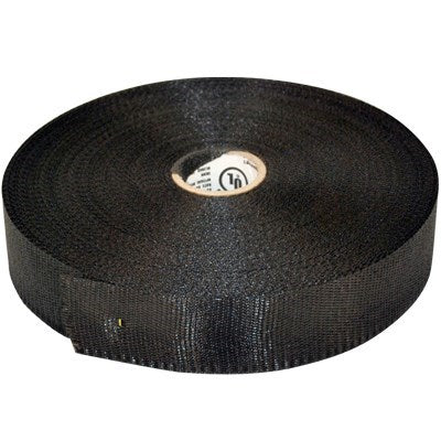 MARS Mars m86296 Black Duct Webbing 3 in X 100 Yd