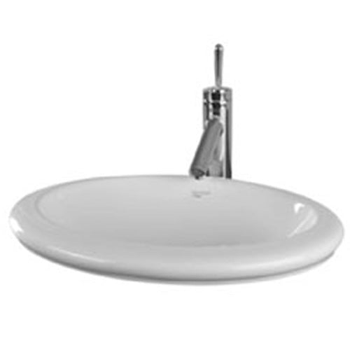 MANSFIELD Mansfield 242010001 Drop-in Oval Lavatory Vitreous China