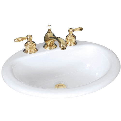 MANSFIELD Mansfield 251410500 Alto Ii Oval Lavatory Basin Bone