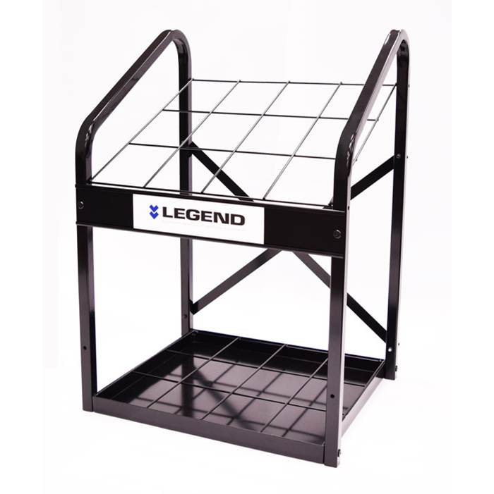 LEGEND VALVE Legend Valve 355-340 Black Cut Pipe Rack Tee