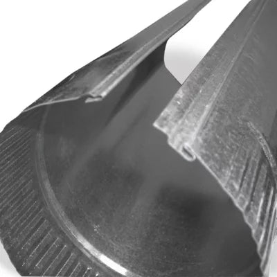LUKJAN Lukjan rp050730060 Galvanized Snap-lock Pipe 7x60 in
