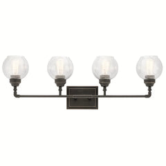KICHLER Kichler 45593oz Niles 4 Light Bath Bar Olde Bronze