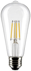 SATCO-NUVO Satco-nuvo s21360 ST19 Led Bulb 5W 2700K Clear Medium Base