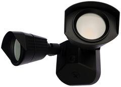 SATCO Satco 65/214 Led Security Light Dual Head Black
