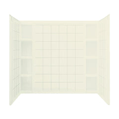 STERLING HVAC Sterling Hvac 71104100-96 Bathtub Wall Surround Biscuit