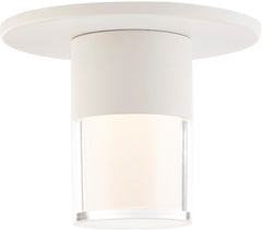 WAC Wac fm-240203-cs-wt Led Flush Mount Light 9W 550 Lumens