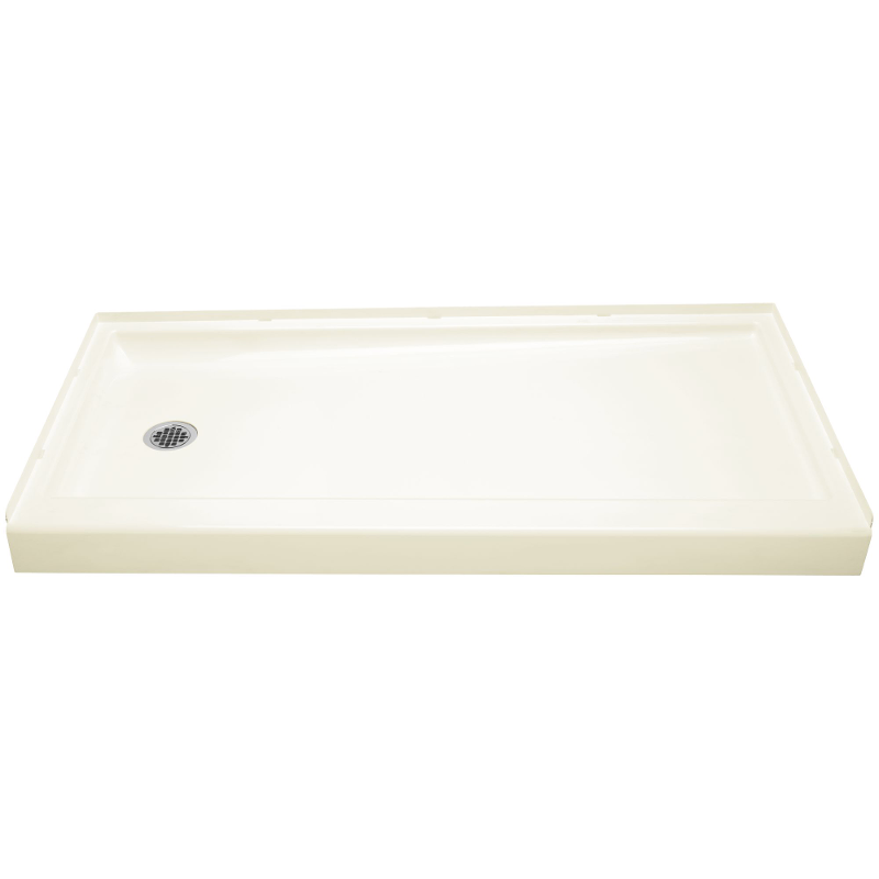 STERLING HVAC Sterling Hvac 72171110-96 Shower Receptor 60x30 Left Drain Biscuit